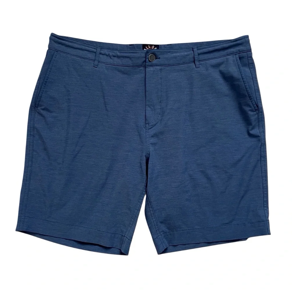 Faherty Men’s All Day Shorts Blue Athletic Casual Hybrid Performance Size 38